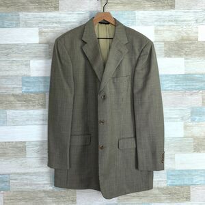 Brooks Brothers Worsted Wool Sport Coat Gray Houndstooth Mens Size 42L 42 Long